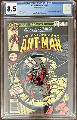 Buy Marvel Premiere #47 CGC 8.5 WP 1st Scott Lang As Ant Man Marvel Comics 1979 • 115.71£