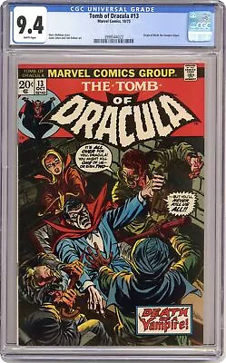 Buy Tomb Of Dracula #13 CGC 9.4 1973 3998544023 • 1,009.59£