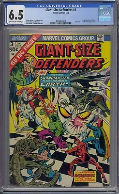 Buy Giant-size Defenders #3 Cgc 6.5 1st Korvac • 48.92£