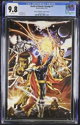 Buy Death Of Doctor Strange 1 CGC 9.8 Big TimeCollectibles Virgin Edition • 100£