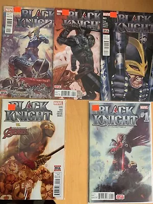 Buy Black Knight, Marvel Comics 2016 Series #s 1,2,3,4,5. MCU Movie, Kit Harrington • 16.99£