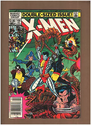 Buy Uncanny X-Men #166 Newsstand Marvel Comics 1983 1st LOCKHEED APP. VG/FN 5.0 • 8.71£