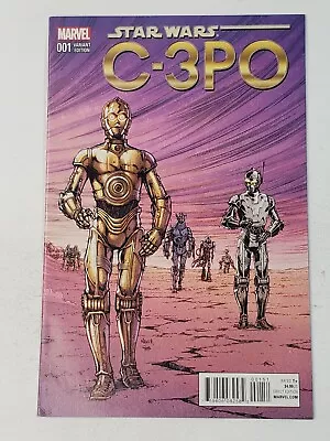 Buy Star Wars C-3PO Special # 1 Todd Nauck 1:25 Variant Cover 2015 Est VF • 11.64£