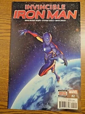 Buy Invincible Iron Man #2 Key Heart Armor Riri Williams 1st Print Marvel Disney • 15.06£