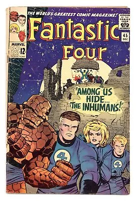 Buy Fantastic Four #45 GD 2.0 1965 1st App. Inhumans • 71.45£