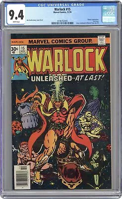 Buy Warlock #15 CGC 9.4 1976 4198702005 • 174.74£