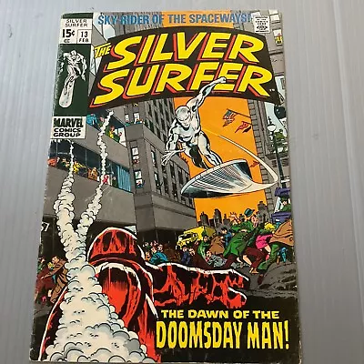 Buy Silver Surfer  #13  Good To Very Good  Complete Attached  Live On Ebay • 13.20£