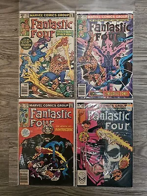 Buy Fantastic Four #218 231 254 & 257 Marvel Comics Lot 1980-1983 GD-VG-FN Galactus  • 17.86£
