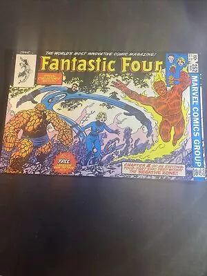 Buy Fantastic Four #252, Tattooz Insert Intact; Annihilus NM • 21.75£