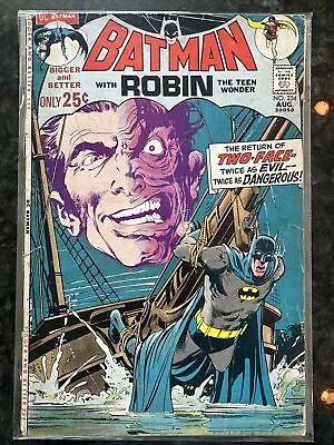 Buy Batman #234 1971 Key DC Comic Book Reintroduction Of Two-Face • 116.48£