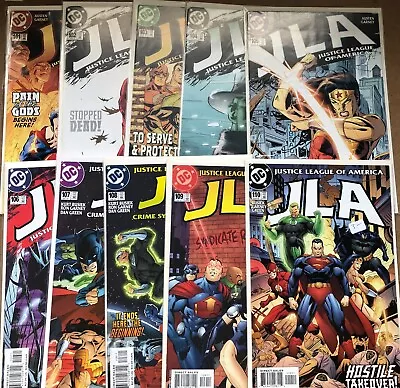 Buy Justice League Of America #101-110 Set Of 10 (2004) Dc Comics Nm • 10.60£