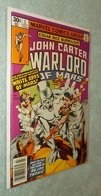 Buy John Carter Warlord Of Mars # 2 Vg Marvel Comics 1977 Bronze Age Dejah Thoris • 6.17£