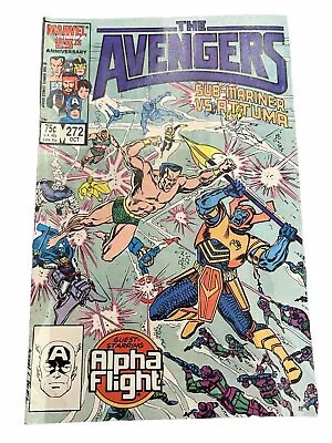 Buy The Avengers #272 (5.5) Namor/captain America/alpha Flight/1988 Marvel Comics • 3.88£