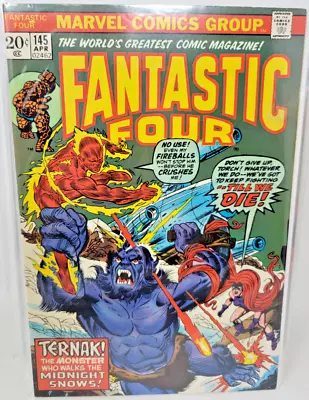 Buy FANTASTIC FOUR #145 1974 Marvel 9.0 Gil Kane Cover Art • 9.89£