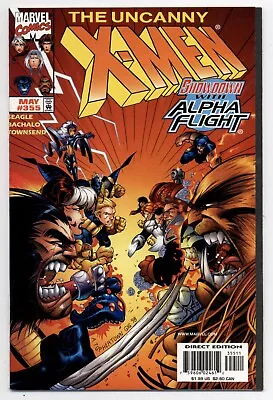 Buy UNCANNY X-MEN #355 Showdown With Alpha Flight Marvel 1998 We Combine Shipping • 1.93£