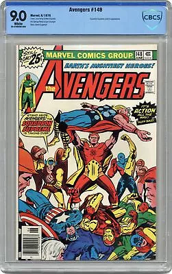 Buy Avengers #148 CBCS 9.0 1976 20-479E690-004 • 48.15£