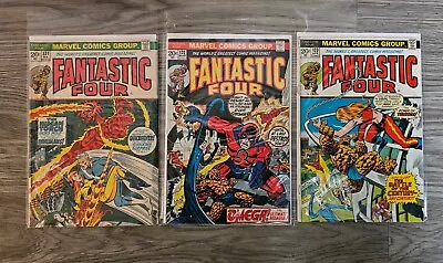 Buy Fantastic Four #131 132 & 133 1st Appearance Omega Marvel Comics Lot 1973 FN-VF  • 38.83£