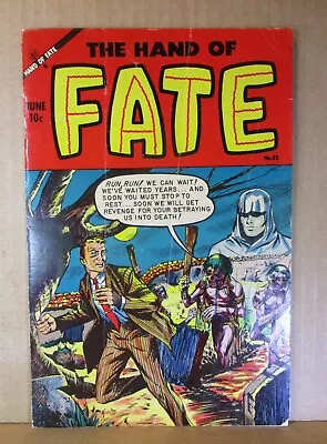 Buy Hand Of Fate 23 Zombie Chase 1954 Ace Horror Comic Cameron & McLaughlin Art NICE • 194.11£