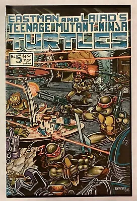 Buy Teenage Mutant Ninja Turtles TMNT #5 (1985, Mirage) 1st Printing • 93.19£