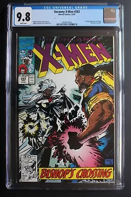 Buy Uncanny X-Men #283 1st Full BISHOP Future Past Movie 1991 XSE 1st Print CGC 9.8 • 55.92£