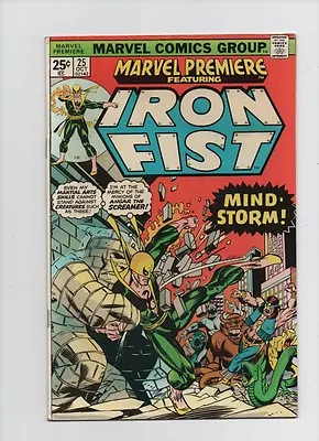 Buy Marvel Premiere #25 - Gil Kane John Byrne Iron Fist Netflix! - (Grade 7.0) 1975 • 17.84£