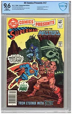 Buy DC Comics Presents  #47  CBCS  9.6  NM+  White Pgs  7/82  Newsstand Edition  1st • 621.29£