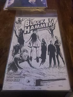 Buy Black Hammer #1 Director's Cut Variant - Jeff Lemire - Dark Horse Comics - NM • 5£