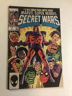 Buy Marvel Super Heroes Secret Wars #2 June 1984 Shooter Zeck & Beatty • 2.21£