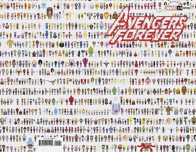 Buy Avengers Forever #15 - Hainsworth 8-bit Wraparound Connecting Variant • 0.99£