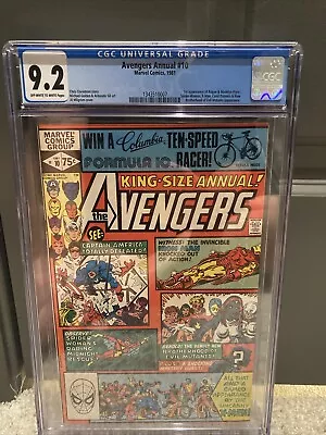 Buy Avengers Annual #10 • 1st App  Rogue • CGC 9.2 • Off White To White • 1343510007 • 85.58£