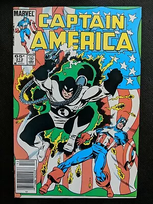 Buy Captain America #312 (1985) 1st App Of Flag Smasher | High Grade Newsstand • 13.98£