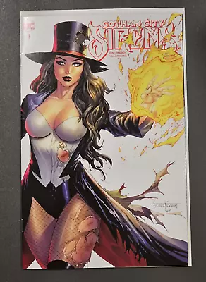 Buy Gotham City Sirens('09) #1 DC Zatanna Battle Damage Kirkham Trade LTD 1000 2024 • 20.97£