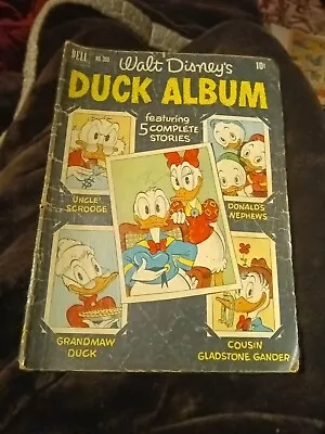 Buy Walt Disneys Duck Album 353 Dell 1951 Barks Four Color 1st Uncle Scrooge Cover • 12.64£