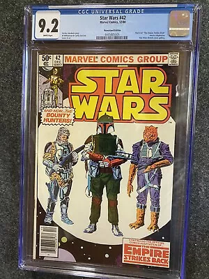 Buy Marvel Comics Star Wars #42 CGC 9.2 First Boba Fett • 217.44£