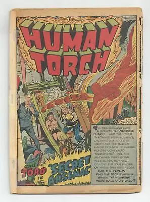 Buy Human Torch Comics #6 Coverless 0.3 TRIMMED 1942 • 349.47£