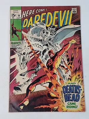 Buy Daredevil 56 1st App Death's Head Paxton Page Marvel Comics Silver Age 1969 • 24.89£