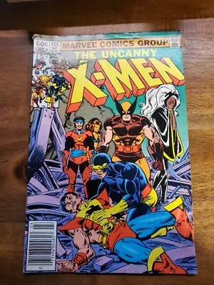 Buy Uncanny X-Men #155 1982 Marvel Comics Wolverine X-Men 1st App Of The Brood • 14.76£