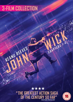 Buy John Wick: 3-film Collection DVD (2019) Keanu Reeves, Stahelski (DIR) Cert 15 3 • 6.05£