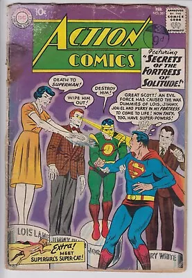 Buy Action Comics 261 - 1st X-Kryptonite (Gave Streaky His Powers) - VERY LOW GRADE • 5.99£