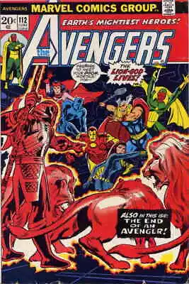 Buy Avengers, The #112 VG; Marvel | Low Grade - 1st Mantis - We Combine Shipping • 55.13£