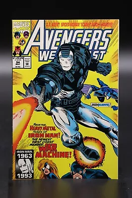 Buy Avengers West Coast (1985) #94 1st Print 1st James Rhodes As War Machine NM • 34.95£