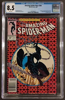 Buy Amazing Spider-man #300 Cgc 8.5 Newsstand White Pages Marvel Comics - 1st Venom • 450.43£