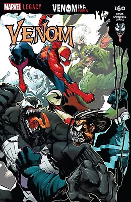 Buy VENOM (2017) #160 - Regular Cover- New Bagged - 1st Printing (S) • 12.99£