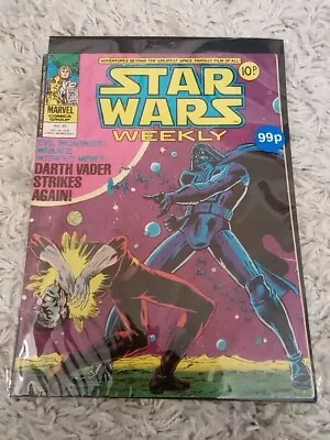 Buy Comic STAR WARS WEEKLY NO 46 COMICS MARVEL COMICS GROUP 1978 • 14.98£