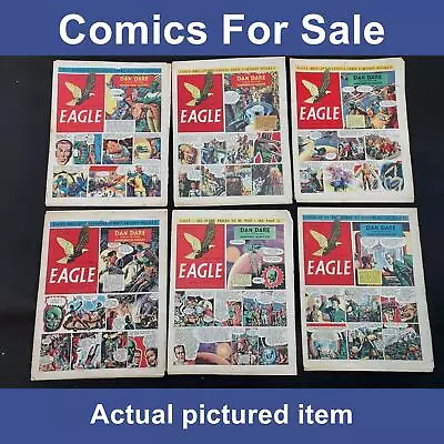 Buy Eagle Vol 4 #25 /vol 3 Nos #24 #26 #30 #31 #14 #43 Comics - 1952 - Hulton Press • 12.99£