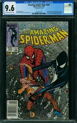 Buy Amazing Spider-Man #258 CGC 9.6 1984  Mark Jewelers  Insert! Black Suit M8 Cm Cl • 1,161.03£