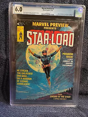 Buy 1976 Marvel Preview #4 CGC 6.0  1st Star-Lord/Peter Quill.  Guardians! • 139.79£