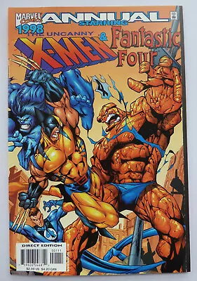 Buy Uncanny X-Men & Fantastic Four Annual #1 - 1st Printing 1998 VF+ 8.5 • 6.99£
