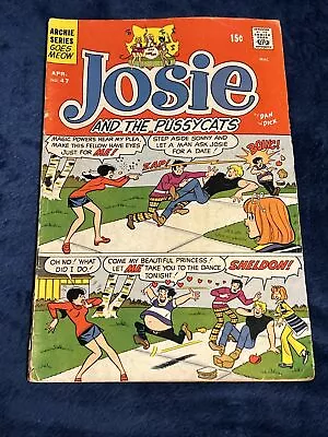 Buy Josie And The Pussycats # 47 (4.0)  Archie 4/1970 Begin The Bronze-Age Dan Dick! • 10.09£