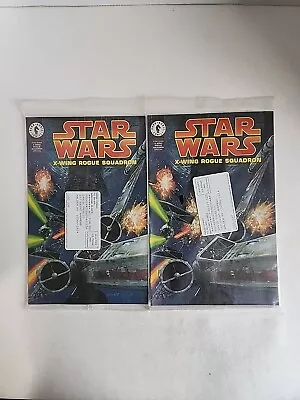 Buy Star Wars X-Wing Rogue Squadron Special #1 Dark Horse Comic Book Sealed X 2 1995 • 15.49£